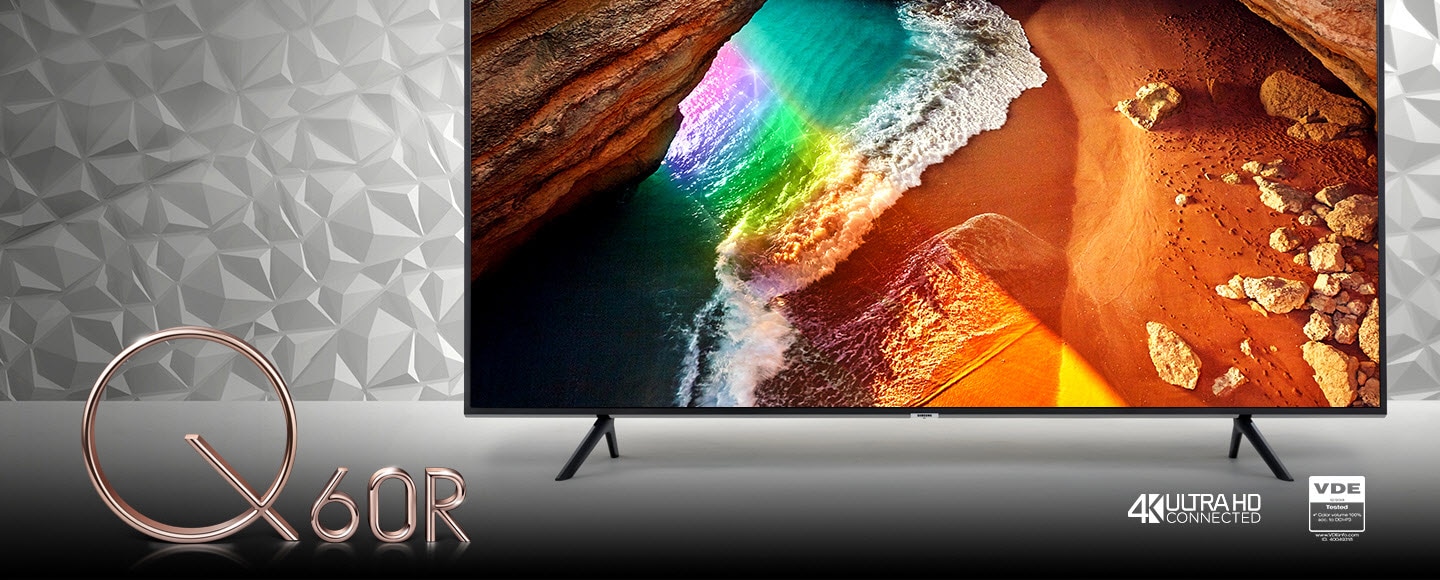 Televisor QLED, Samsung UHD, 4K, Q60R
