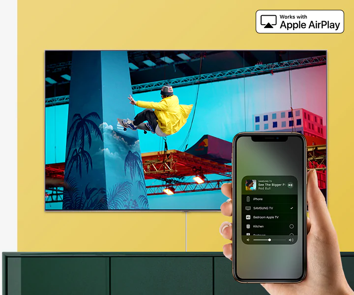 Televisor QLED, Samsung UHD, 4K, Q60R